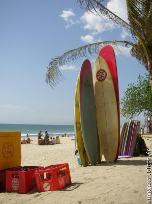 plage de surf et de sable